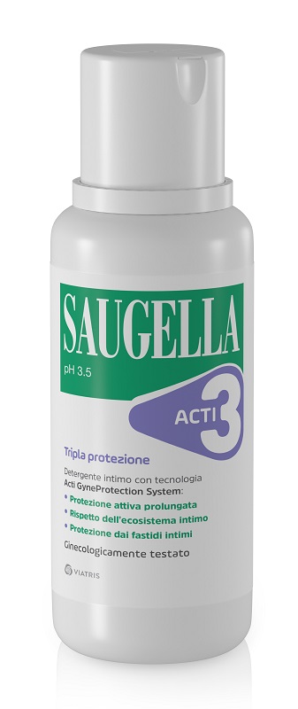 SAUGELLA ACTI3 DETERGENTE INTIMO 250 ML - farmascienza.it