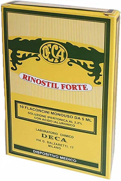 RINOSTIL FORTE SOLUZIONE IPERTONICA 10 FLACONCINI MONOUSO DA 5 ML - farmascienza.it