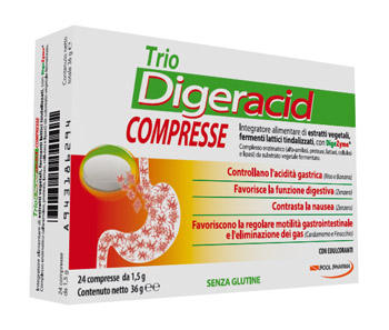 TRIO DIGERACID 24 COMPRESSE - farmascienza.it