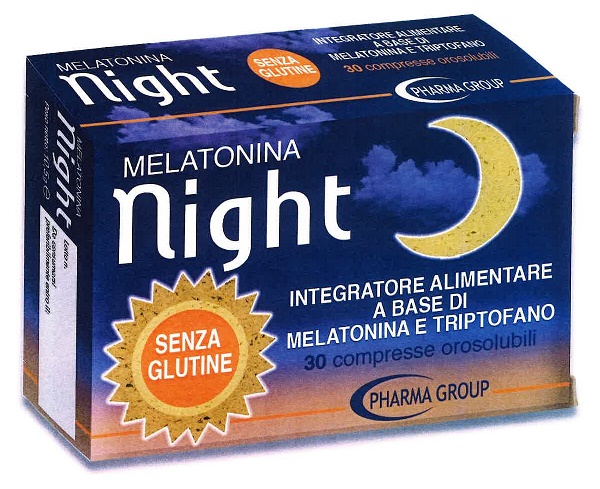 MELATONINA NIGHT 30 COMPRESSE - farmascienza.it