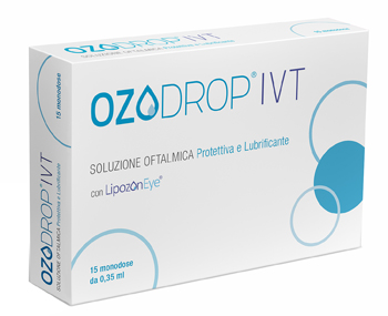 OZODROP IVT SOLUZIONE OFTALMICA BASE DI OLIO OZONIZZATO IN FOSFOLIPIDI 15 FLACONCINI MONODOSE DA 0,35 ML - farmascienza.it