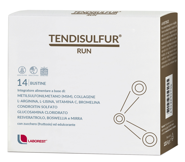 TENDISULFUR RUN 14 BUSTINE - farmascienza.it