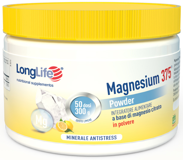 LONGLIFE MAGNESIUM 375 POWDER 300 G - farmascienza.it