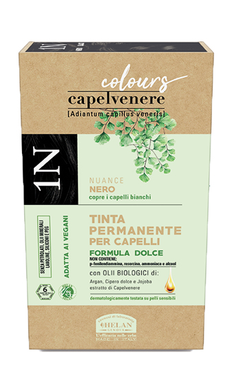 CAPELVENERE COLOURS TINTA CAPELLI 1N NERO - farmascienza.it