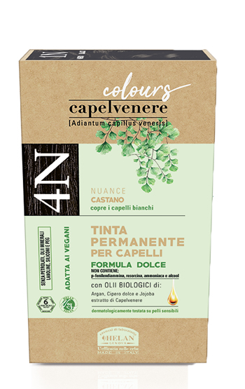 CAPELVENERE COLOURS TINTA CAPELLI 4N CASTANO - farmascienza.it
