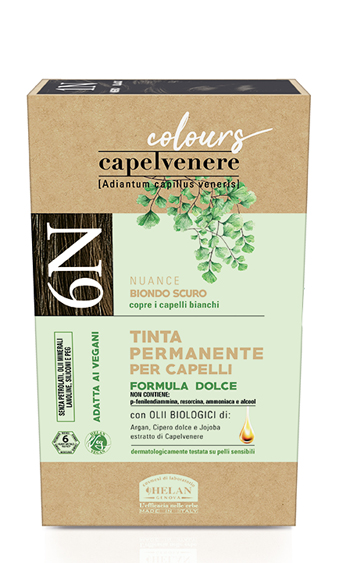CAPELVENERE COLOURS TINTA CAPELLI 6N BIONDO SCURO - farmascienza.it