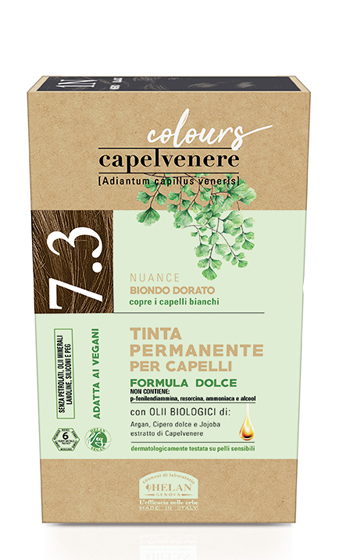 CAPELVENERE COLOURS TINTA CAPELLI 7,3N BIONDO DORATO - farmascienza.it