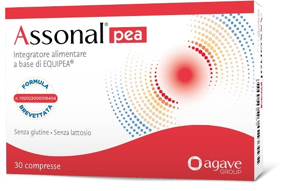 ASSONAL PEA 30 COMPRESSE 1,4 G SENZA GLUTINE SENZA LATTOSIO - farmascienza.it