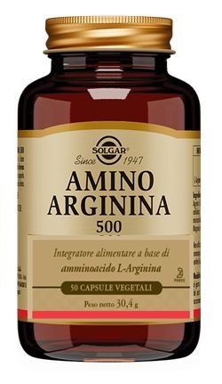 AMINO ARGININA 500 50 CAPSULE VEGETALI - farmascienza.it