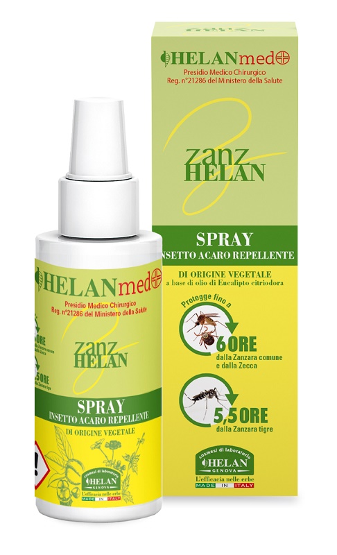 ZANZHELAN INSETTOREPELLENTE VEGETALE SPRAY ECOLOGICO 100 ML - farmascienza.it