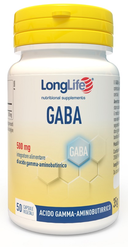 LONGLIFE GABA 500MG 50 CAPSULE - farmascienza.it