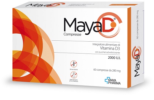MAYA D 60 COMPRESSE MASTICABILI DA 280 MG - farmascienza.it