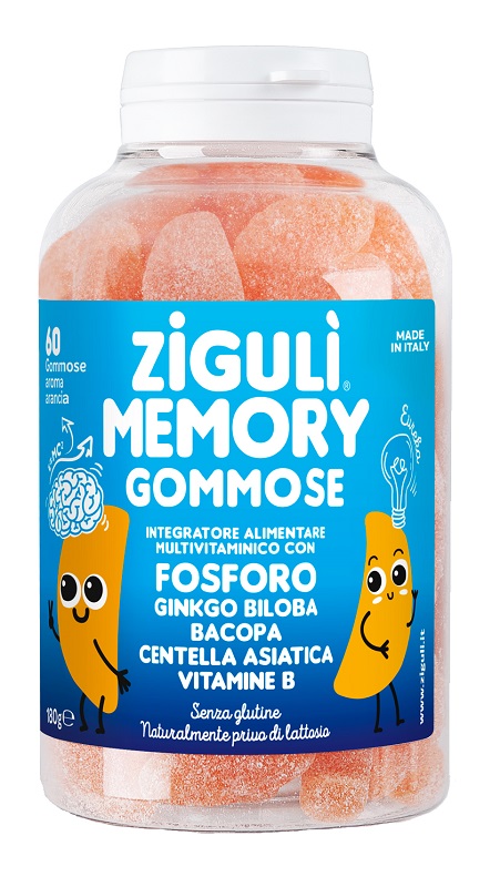 ZIGULI MEMORY ARANCIA 60 GOMMOSE - farmascienza.it