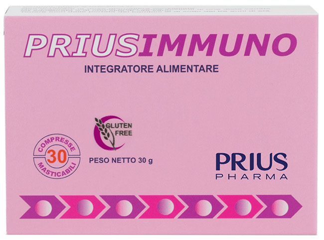 PRIUSIMMUNO 30 COMPRESSE MASTICABILI - farmascienza.it