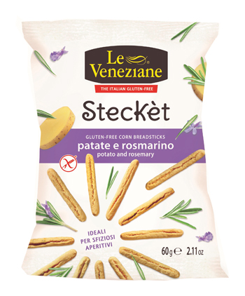 LE VENEZIANE STECKET PATATE ROSMARINO 60 G - farmascienza.it