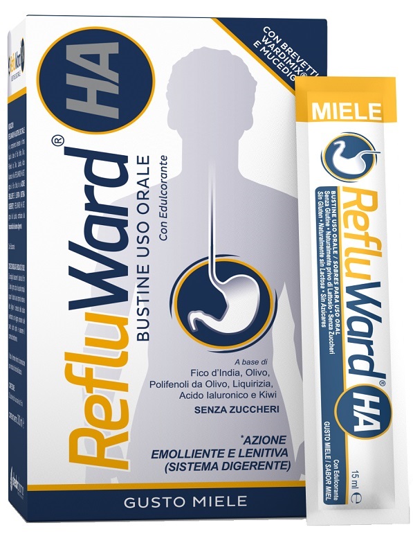 REFLUWARD HA 20 STICK X 15 ML GUSTO MIELE - farmascienza.it