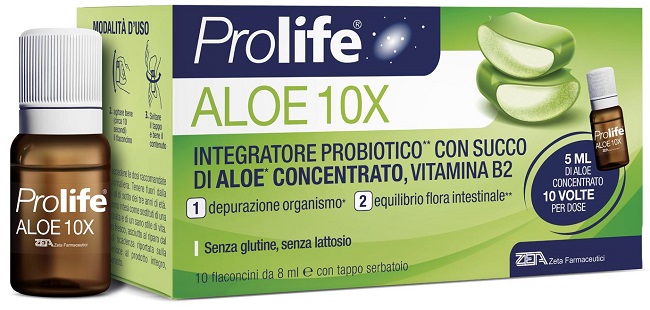 PROLIFE ALOE 10 FLACONI X 8 ML - farmascienza.it