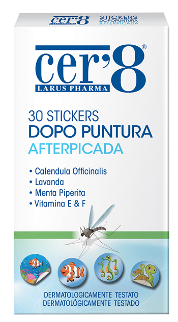 CER'8 STICKERS DOPO PUNTURA 30 PEZZI - farmascienza.it