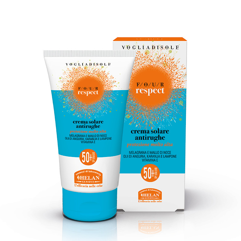 VOGLIADISOLE FOUR RESPECT CREMA SOLARE ANTIRUGHE SPF50+ 50 ML - farmascienza.it