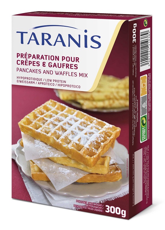 TARANIS PREPARATO PER CREPES E WAFFLES 300 G - farmascienza.it