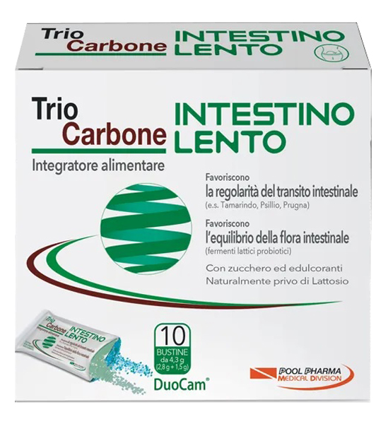 TRIOCARBONE INTESTINO LENTO 10 BUSTINE - farmascienza.it