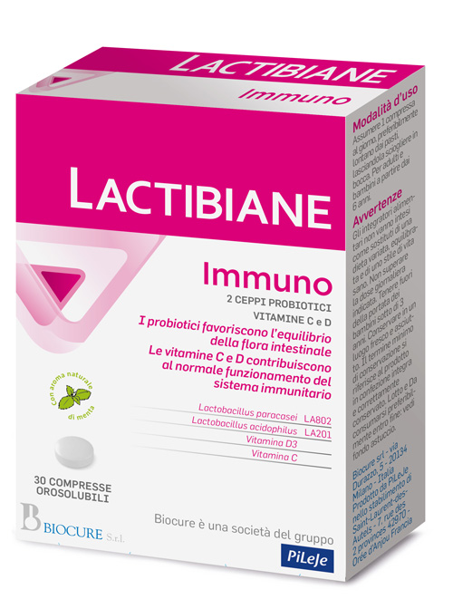 LACTIBIANE IMMUNO 30 COMPRESSE - farmascienza.it