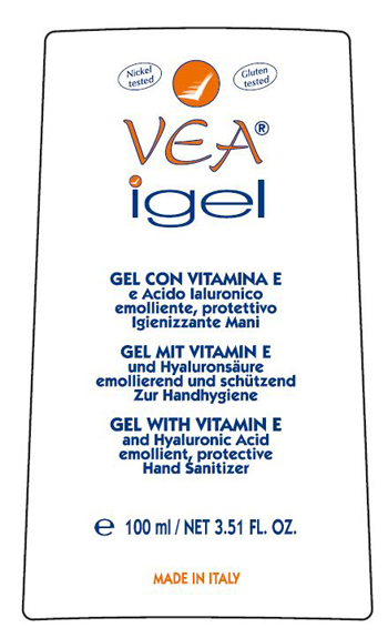 VEA IGEL GEL MANI IGIENIZZANTE VITAMINA E ACIDO IALURONICO 100 ML - farmascienza.it