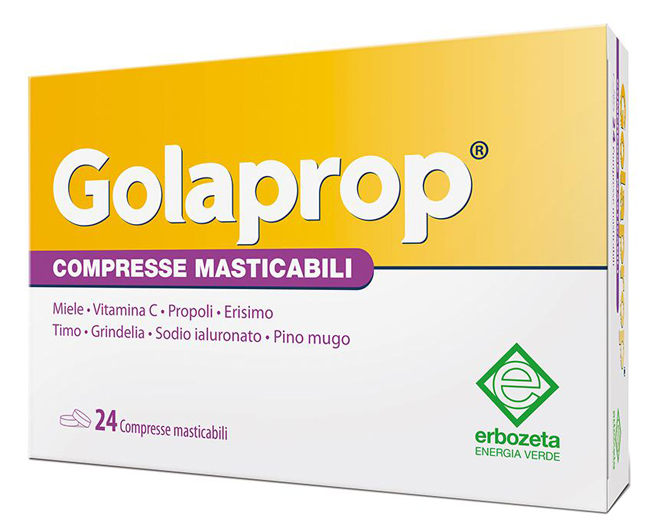 GOLAPROP 24 COMPRESSE MASTICABILI - farmascienza.it