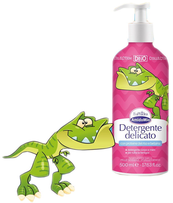 EUPHIDRA AMIDOMIO DETERGENTE DELICATO 500 ML + LIBRO IN OMAGGIO - farmascienza.it