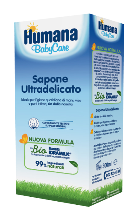 HUMANA BABY CARE SAPONE LIQUIDO 300 ML - farmascienza.it