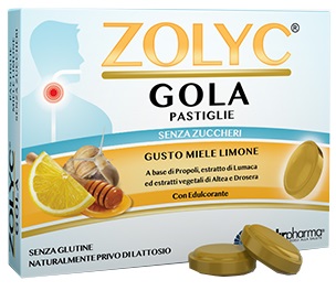 ZOLYC GOLA MIELE/LIMONE SENZA ZUCCHERI 36 PASTIGLIE - farmascienza.it