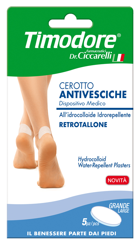TIMODORE CEROTTO ANTIVESCICHE RETROTALLONE 5 PEZZI - farmascienza.it