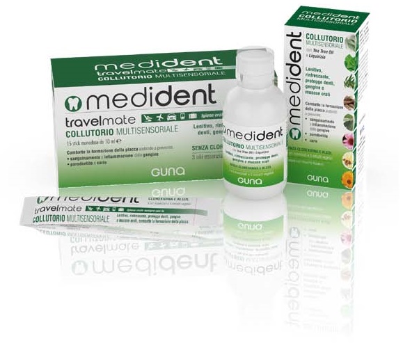 MEDIDENT TRAVELMATE COLLUTORIO MULTISENSORIALE 15 STICK DA 10 ML - farmascienza.it