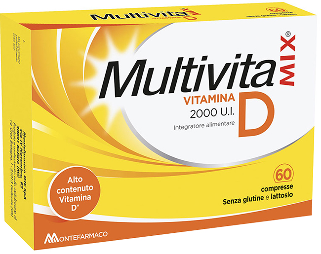 MULTIVITAMIX VITAMINA D 2000 UI 60 COMPRESSE - farmascienza.it