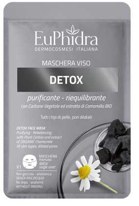 EUPHIDRA MASCHERA VISO DETOX 1 PEZZO - farmascienza.it