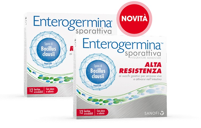ENTEROGERMINA SPORATTIVA 12+12 BUSTINE ORODISPERSIBILI - farmascienza.it