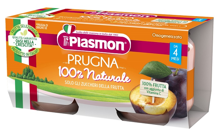 PLASMON OMOGENEIZZATO PRUGNA 2 X 80 G - farmascienza.it