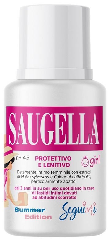 SAUGELLA GIRL PROTETTIVO E LENITIVO DETERGENTE INTIMO 100 ML - farmascienza.it