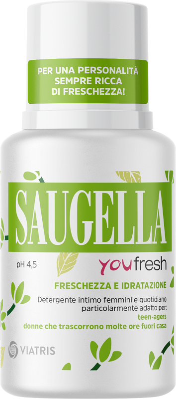 SAUGELLA YOU FRESH PH 4,5 FRESCHEZZA E IDRATAZIONE DETERGENTE INTIMO 100 ML - farmascienza.it