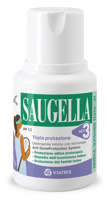 SAUGELLA ACTI3 DETERGENTE INTIMO 100 ML - farmascienza.it