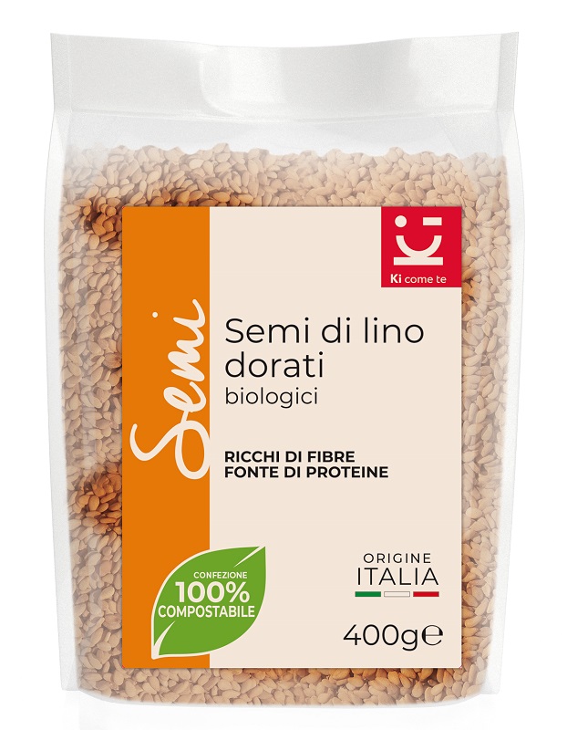 KI SEMI DI LINO DORATI 400 G - farmascienza.it