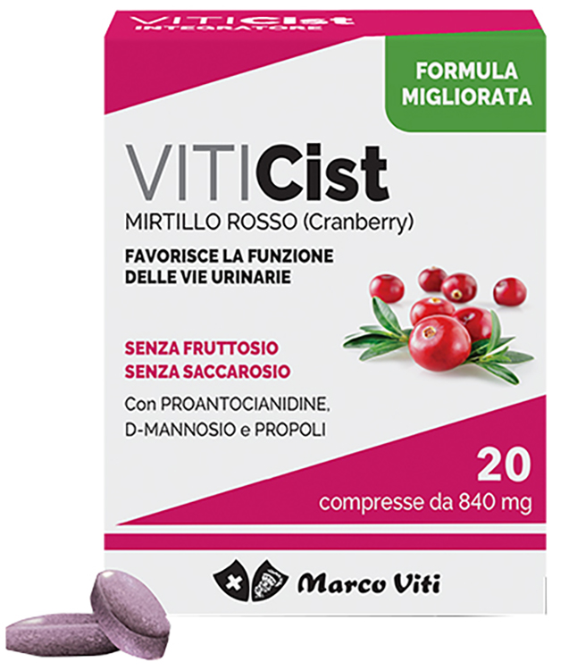 VITICIST MIRTILLO 20 COMPRESSE RIVESTITE - farmascienza.it