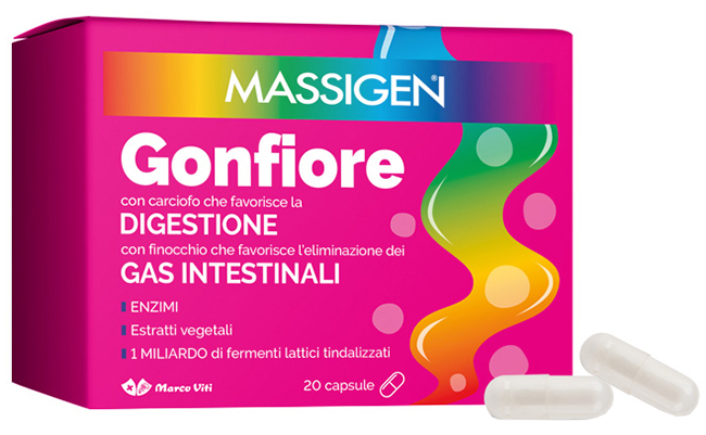 MASSIGEN GONFIORE 20 CAPSULE - farmascienza.it