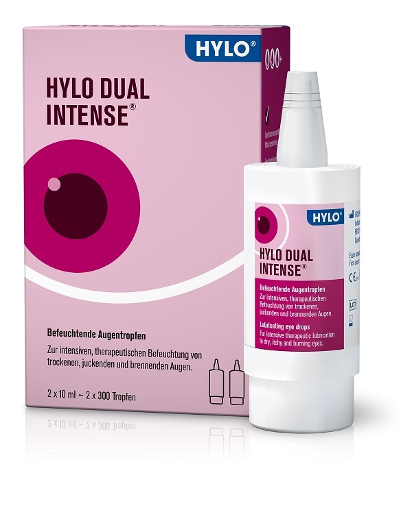 HYLO DUAL INTENSE COLLIRIO 2 FLACONCINI DA 10 ML - farmascienza.it
