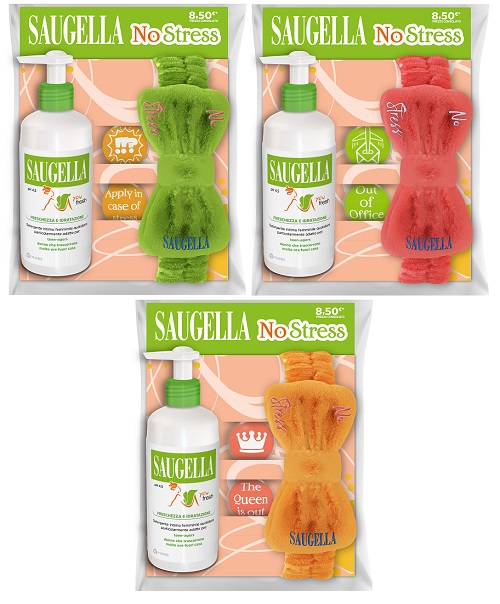 SAUGELLA YOUFRESH NO STRESS BUNDLE COMPOSTO DA 1 YOUFRESH 200 ML + GADGET FASCIA CAPELLI + GADGET 2 PATCH OCCHI - farmascienza.it