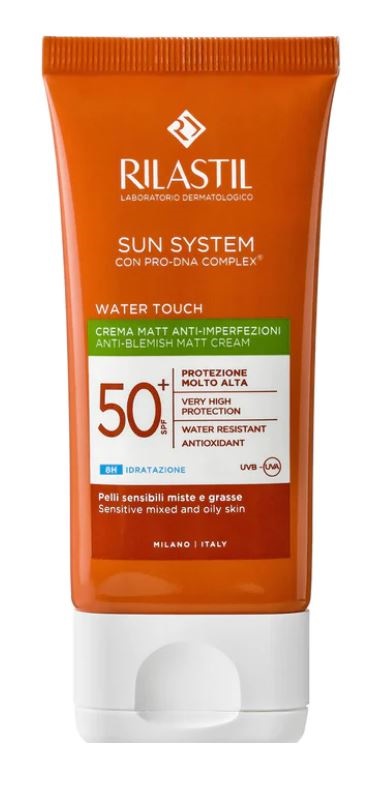 RILASTIL SUN SYSTEM WATER TOUCH MAT CREMA SPF50+ 50 ML - farmascienza.it