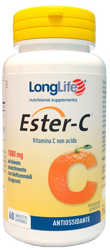 LONGLIFE ESTER C 1000MG 60 TAVOLETTE - farmascienza.it