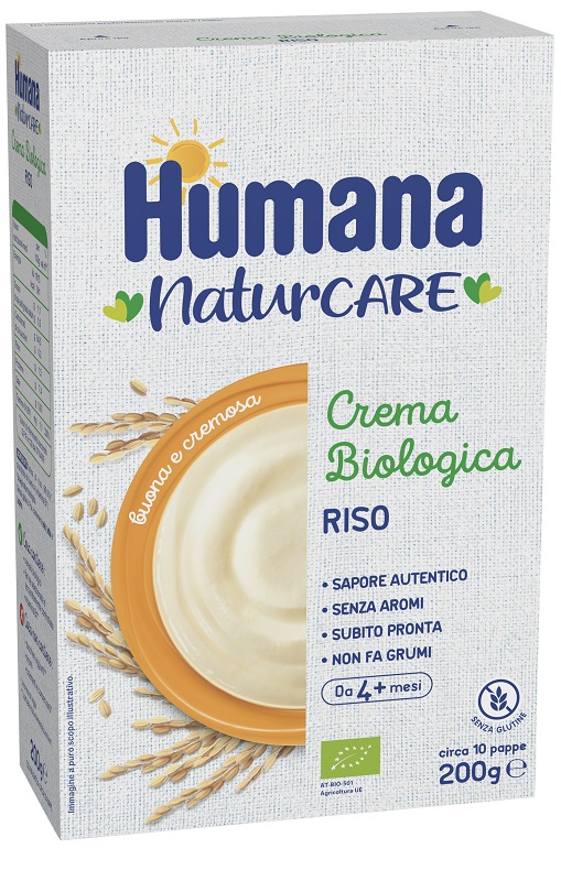HUMANA CREMA DI RISO BIOLOGICO 200 G - farmascienza.it