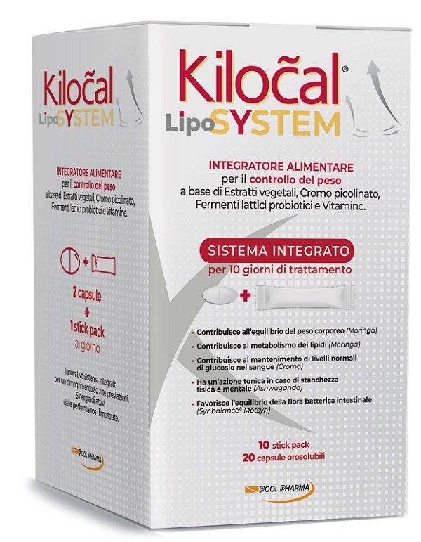 KILOCAL LYPO SYSTEM 20 COMPRESSE + 10 STICK OROSOLUBILI - farmascienza.it