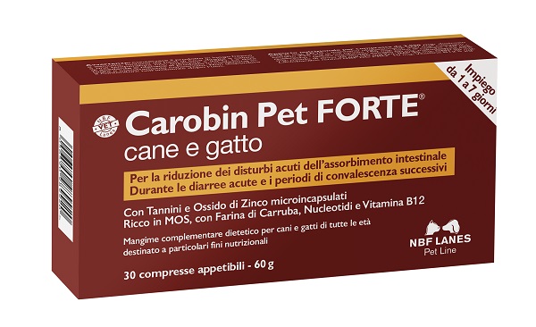 CAROBIN PET FORTE 30 COMPRESSE - farmascienza.it